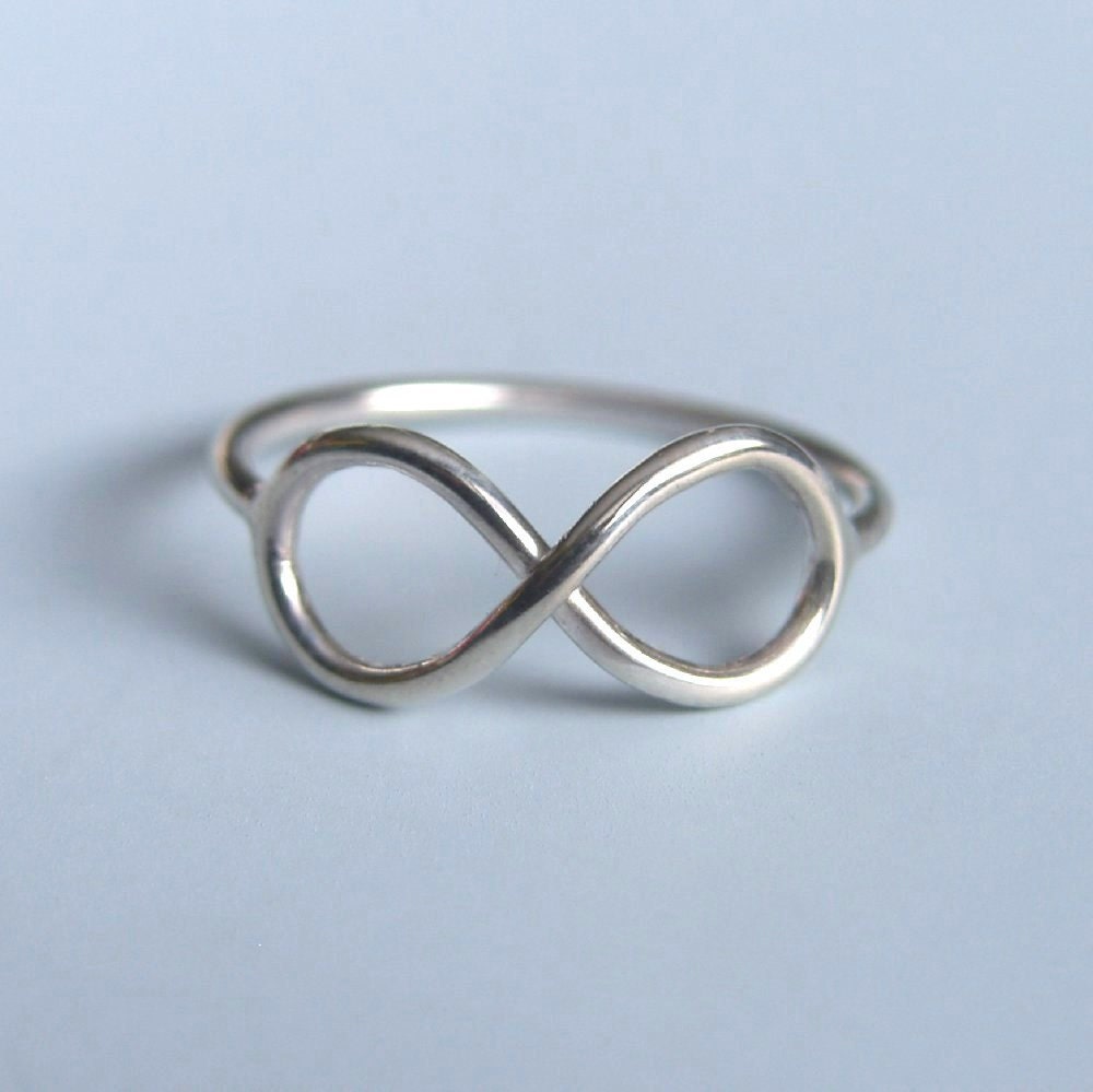 Infinity sign hotsell ring cheap