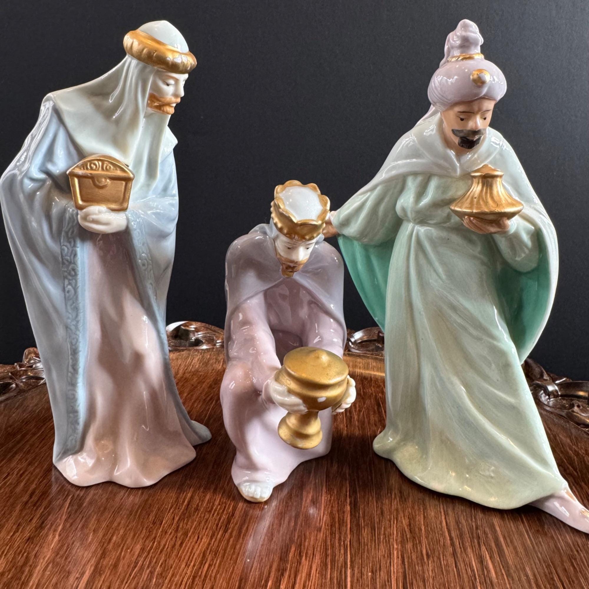 Franklin Mint Nativity Set - Etsy