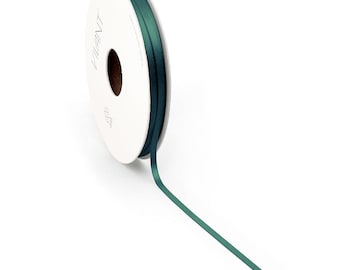 Dark green satin ribbon 25-50 meters