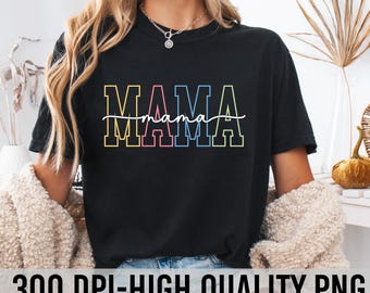 Mama PNG, Preppy Mama Png, Mama Flower Png, Retro Mama Png, Prezent dla Mamy png, Moms Club png, Tryb Mamy png, Dzień Matki png