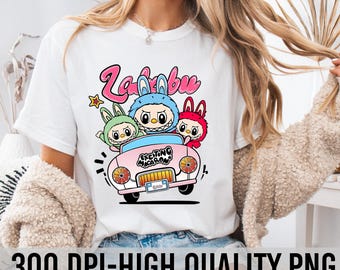 Labubu PNG、Labubu デザイン、Labubu デジタル ファイル、Labubu 昇華、Labubu キャラクター、Labubu デジタル ダウンロード、Labubu T シャツ デザイン