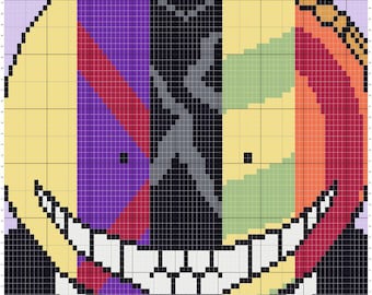 Rainbow Octopus Crochet Graphgan Pattern (PDF Download)