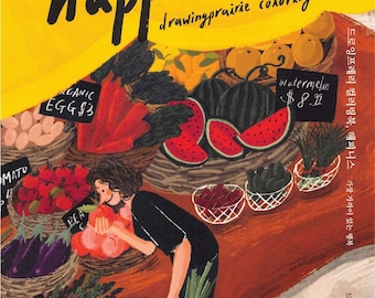 Zeichnung Prairie Malbuch: Glück - Die Nähe Unnahbarkeit koreanische