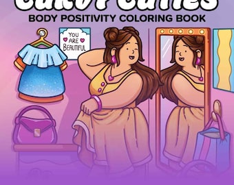 Curvy Cuties Body Positiv zum Ausmalen