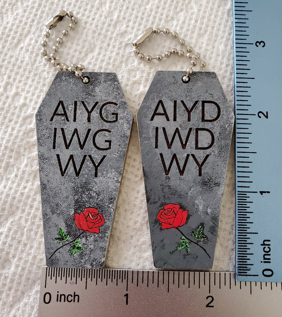 And if you go i wanna go with you coffin casket keychain set etsy