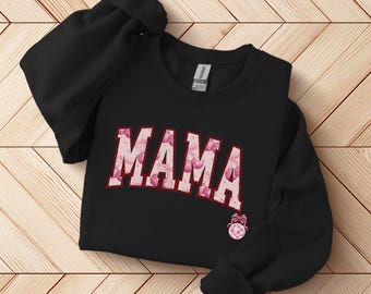 Mama Coquette Sweatshirt  for Expecting, First-Time Mom Gift or Seasoned Pro on Mothers Day! Mom Life Sweatshirt Disco Ball new mom gift