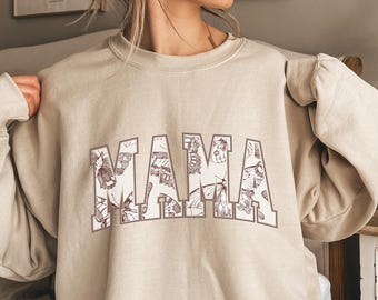 Mama Butterflies Sweatshirt  for Expecting, First-Time Mom Gift or Seasoned Pro on Mothers Day! Mom Life Sweatshirt Butterflies new mom gift