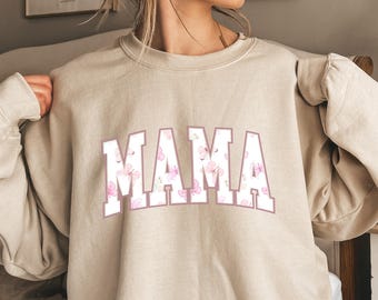 Mama Butterflies Sweatshirt  for Expecting, First-Time Mom Gift or Seasoned Pro on Mothers Day! Mom Life Sweatshirt Butterflies new mom gift