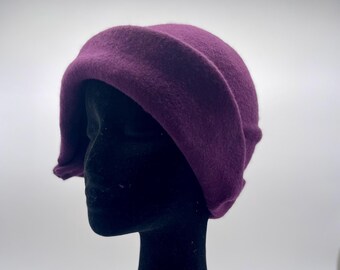 Lot of 3 Vintage Jennifer Moore Wool Cloche Hats | Navy‎ Charcoal Black | Italy Vintage Jennifer Moore Wool Cloche Hat - Made in Italy - Etsy main image 4