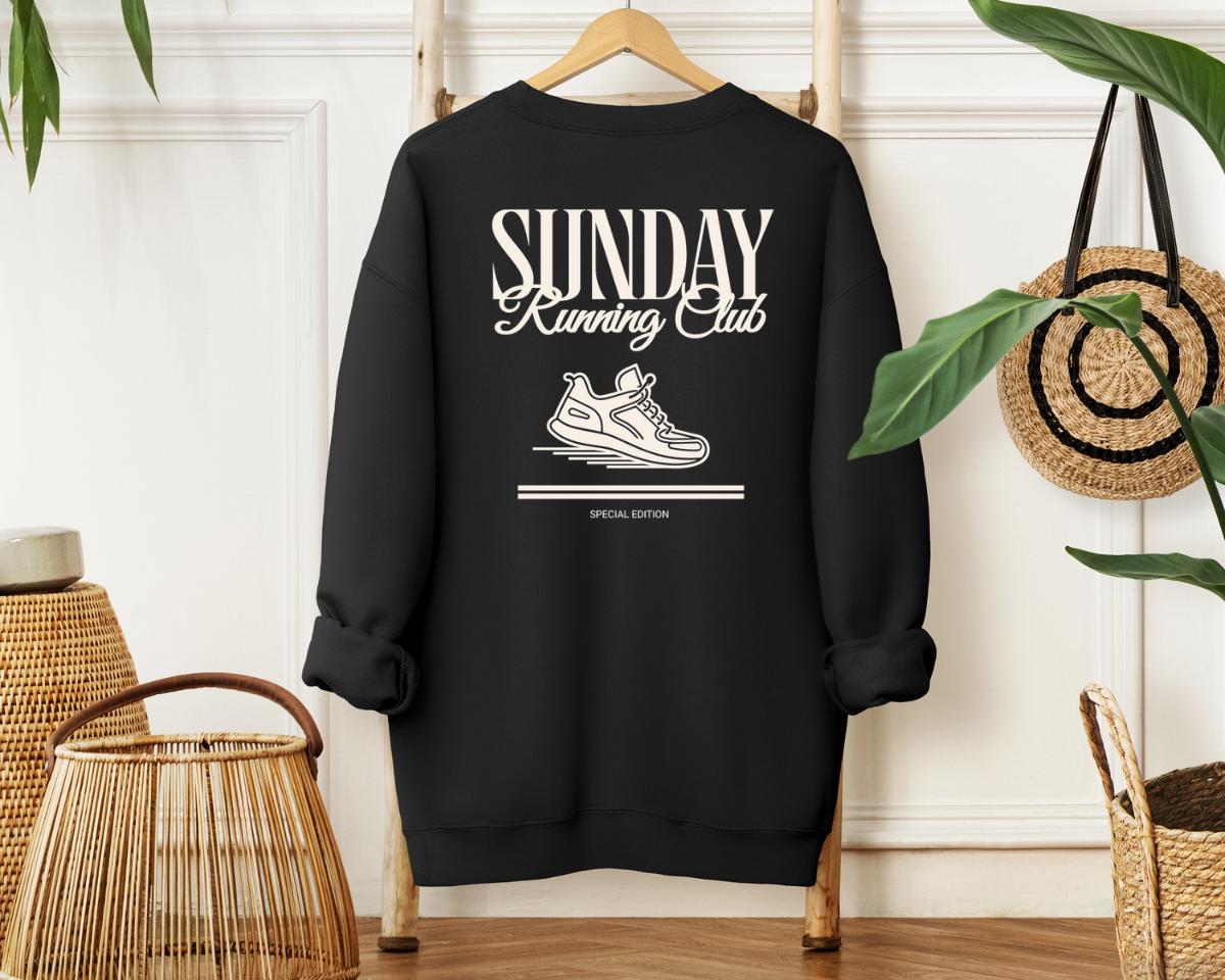 Sunday running club hoodie - Etsy 日本