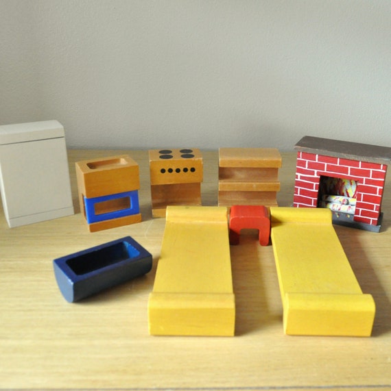 mid century modern dollhouse furniture