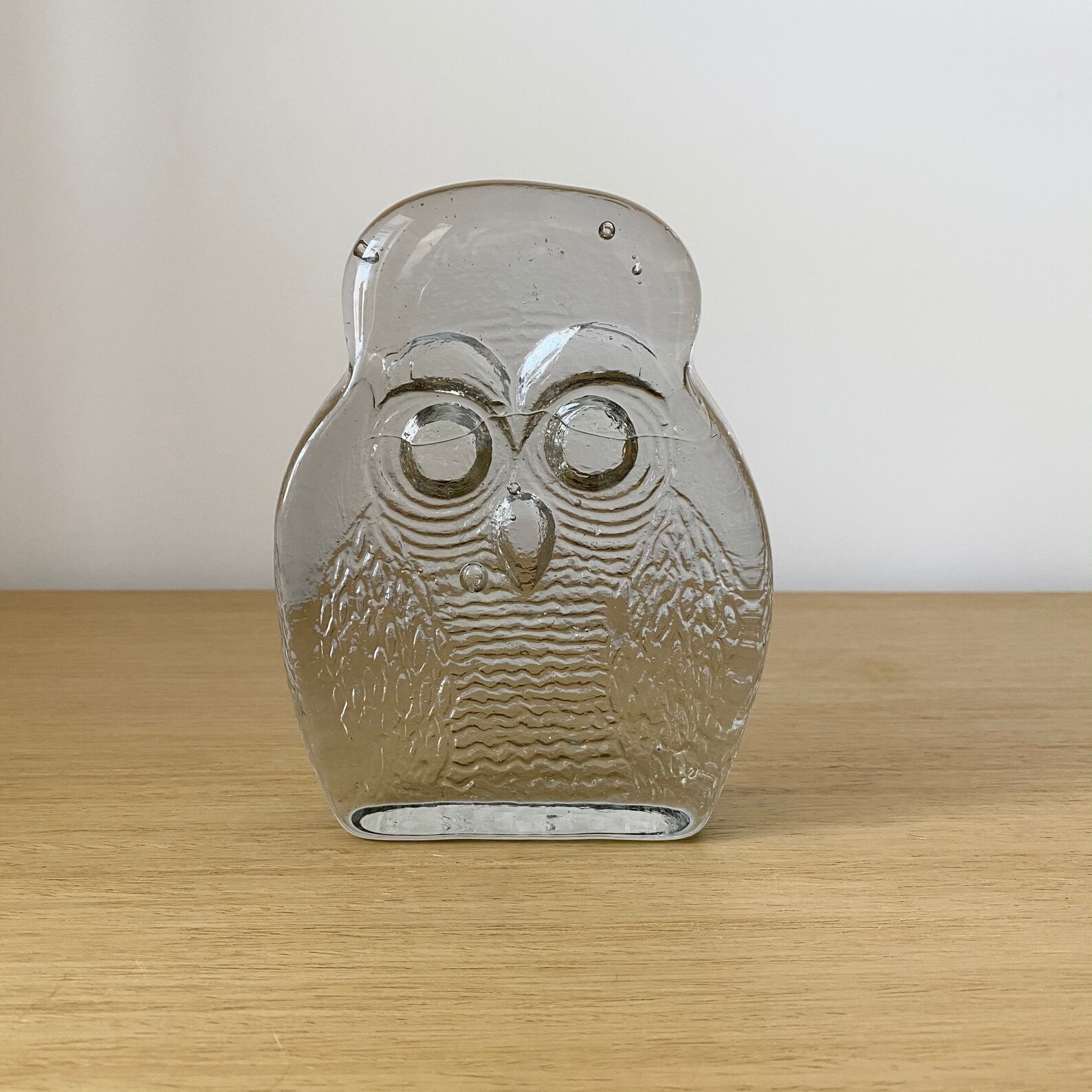 2001 blenko owl bookends 2001 blenko owl bookends