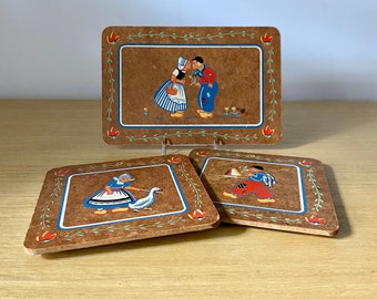 set of three dutch trivets