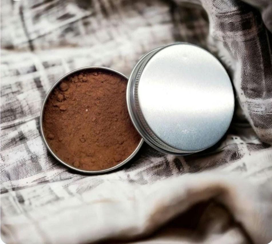 Organic Bronzer, Loose Powder Bronzer For All Skin Types, Mica and Talc Free