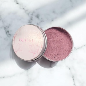 Blush, All Organic, Food Grade Plant Based Makeup, Zero Waste, Vegan, Eco Friendly, All Natural