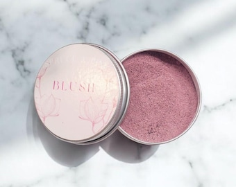 Organic Blush: Vegan, Plant-Based, Food Grade Makeup