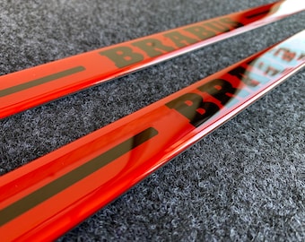 Threshold overlays for Smart 451 Brabus Red