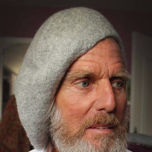 NEW COLORS Outlander Scottish Tam Bonnet, Highlands Wool, 16 Different Colors, Made to Order image 4