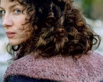 Claire's Hunt Capelet, Outlander Hand Knit Luxe Merino Wool - 4 Custom Colors