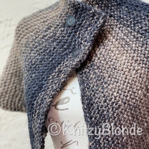 Brianna's Capelet Outlander Season 4 Cape, Custom Knit in 3 Color Choices image 5