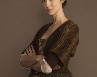 Claire's Outlander Garden Shrug Luxe Merino Wool Yarn 4 Colors