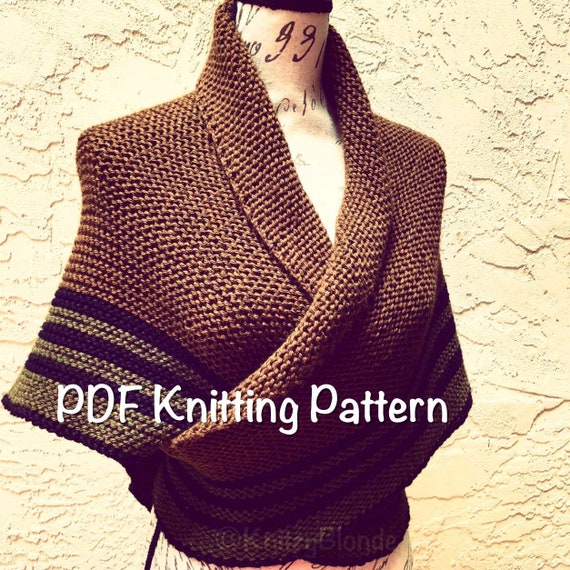 Claire S Carolina Shawl Pdf Knitting Pattern Striped Etsy - claire s carolina shawl pdf knitting pattern striped image