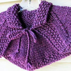 Claire Capelet Outlander Hand Knit Made to Order 8 Colors Superwash Wool