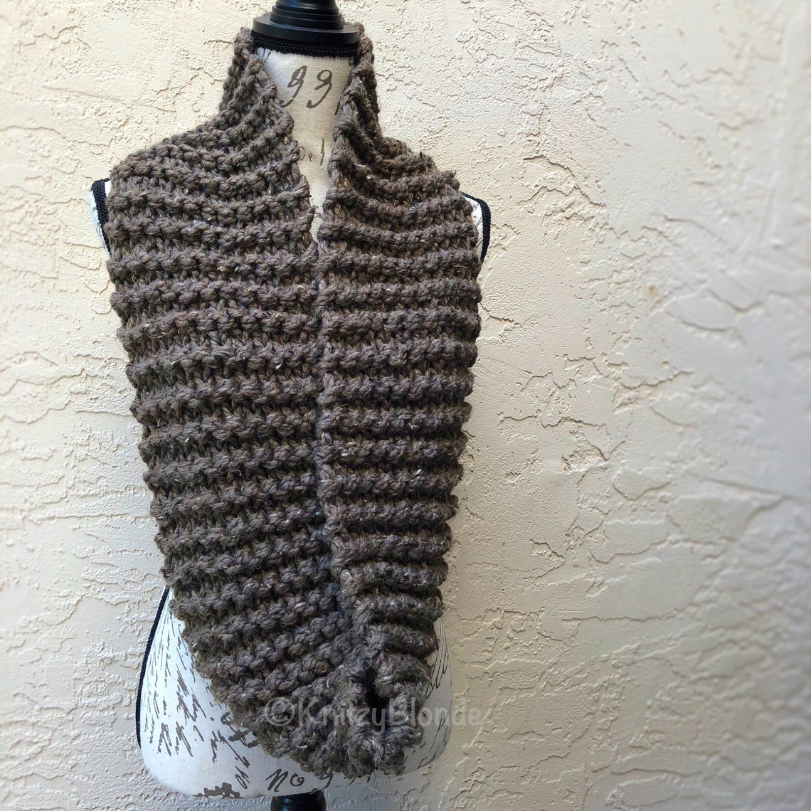 Claire S Cowl Outlander Pdf Knitting Pattern Patterns Etsy