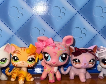 Littlest Pet Shop Handmade Bow Headbands - LPS Clothing Accessories 5 pcs