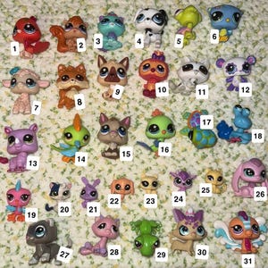 Littlest Pet Shop LPS Figures YOU PICK – Toy lot, Rare Pets, Main5, Collector Gift