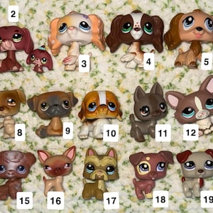 Littlest Pet Shop LPS Figures YOU PICK – Vintage Toy Lot, Rare Pet, Main five, Custom base, Cat Dog Kitten Bunny Owl Horse – Collector Gift