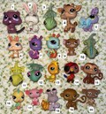 Littlest Pet Shop LPS Figures –  Toy Lot, Rare Pets, Teensie, Custom bases, games, Cat Dog Deer Fox Panda – Collector Gift