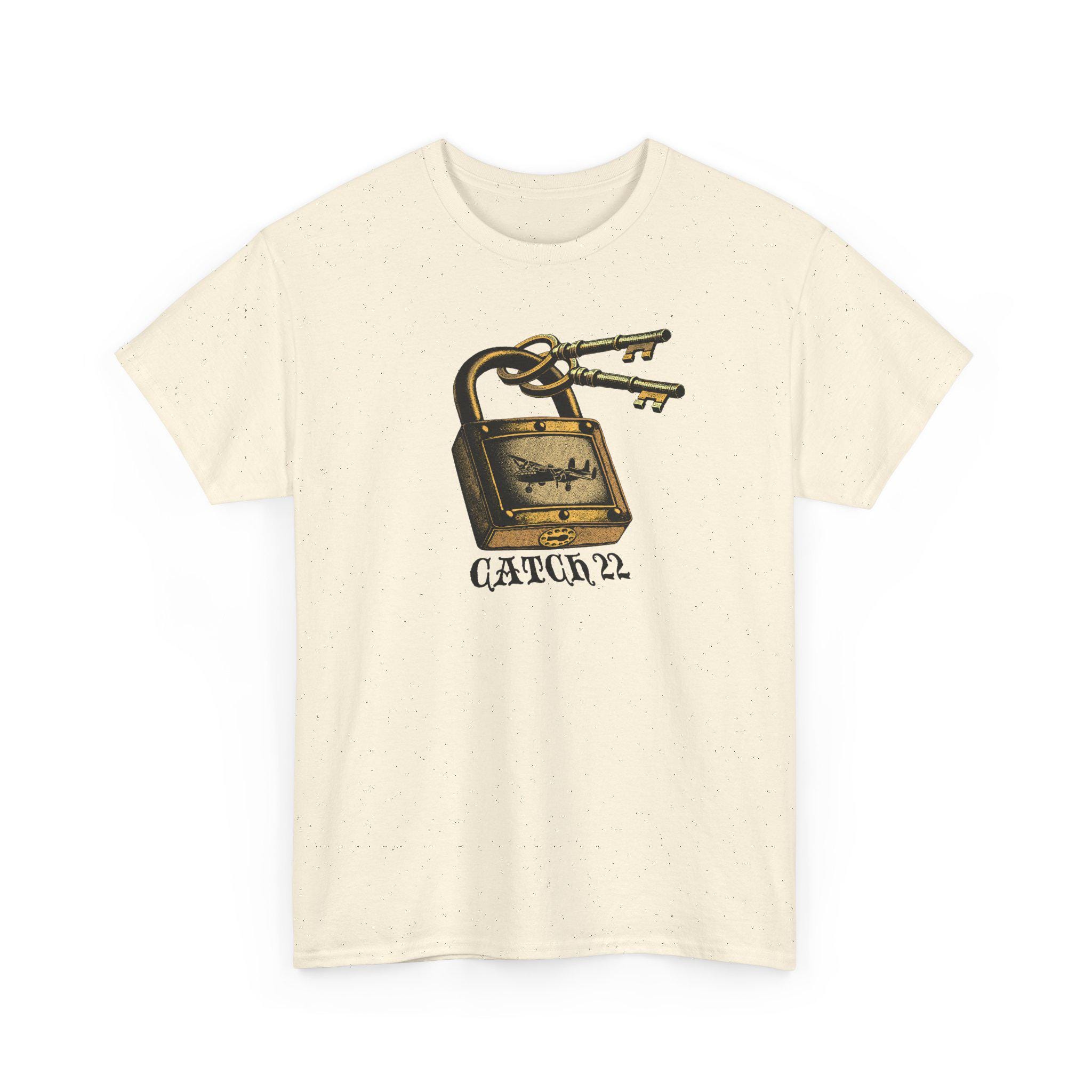 Women's T-Shirts [Out of Print] Joseph Heller / Catch-22 Tee (Natural) (US Edition) (Womens) Out Of Print T-Shirt Mens Small White Catch 22 Joseph Heller