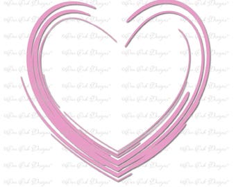 Heart SVG File  svg / dxf / png / pdf / jpg for Cameo, Cricut & other cutting machines