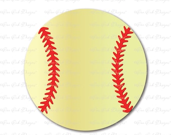 Softball SVG, DXF, png, pdf, jpg for Cameo Cricut & other electronic cutters