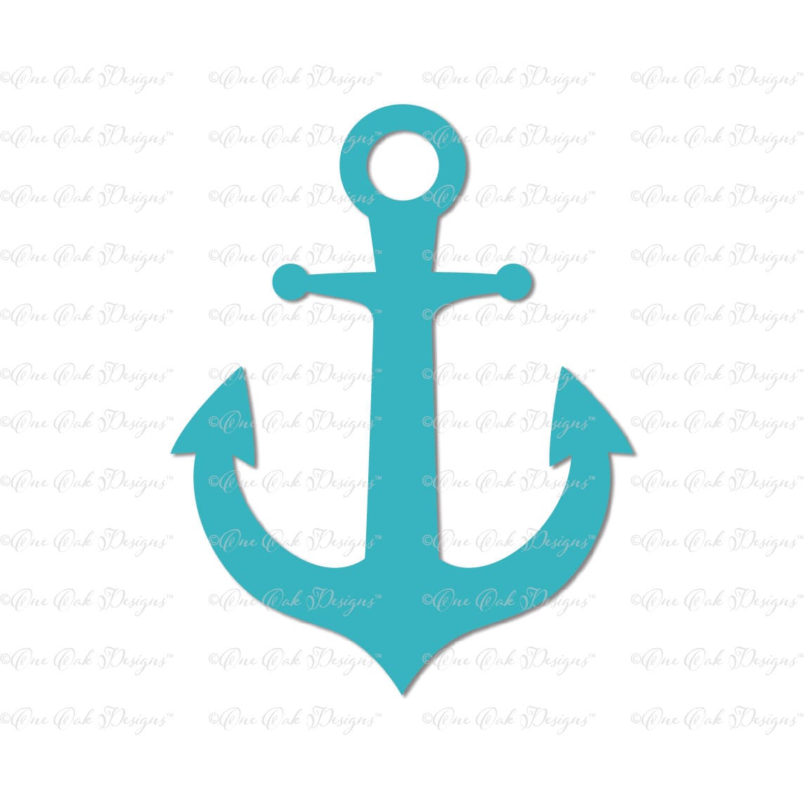 Anchor SVG, PDF, DXF, png, jpg for Cameo Cricut & other Electronic Cutters