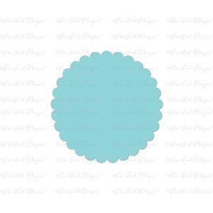 Pilgrimsmussla cirkel SVG DXF png klippfil för Cricut Cameo och andra elektroniska skärmaskiner