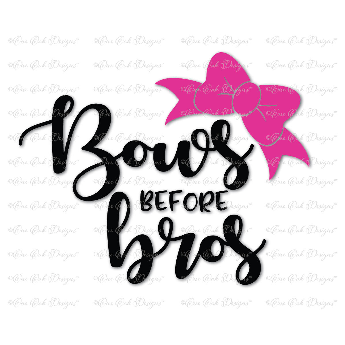 Bows Before Bros SVG File Svg / Dxf / Pdf / Png / Jpg Files Etsy