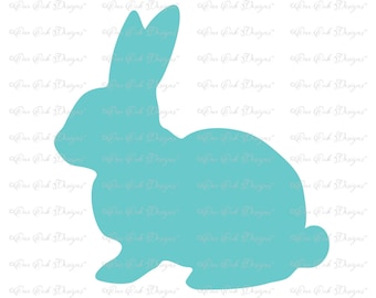 Easter Bunny Rabbit Profile SVG File svg / dxf / pdf / jpg / png / for Cameo, for Cricut & other electronic cutters