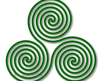Celtic Swirl SVG File PDF / dxf / jpg / png / eps / ai / svg file for Cameo Cricut & other electronic cutters