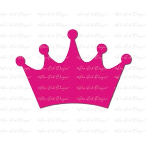 Crown SVG DXF PNG for Silhouette Cameo Cricut & other electronic cutters