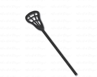 Lacrosse Stick SVG File svg / dxf / png per Cameo svg File per Cricut e altre frese elettroniche
