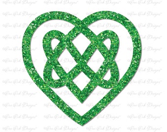 Celtic Knot Heart  SVG File PDF / dxf / jpg / png / Celtic Heart SVG File for Cameo, Cricut & other electronic cutters