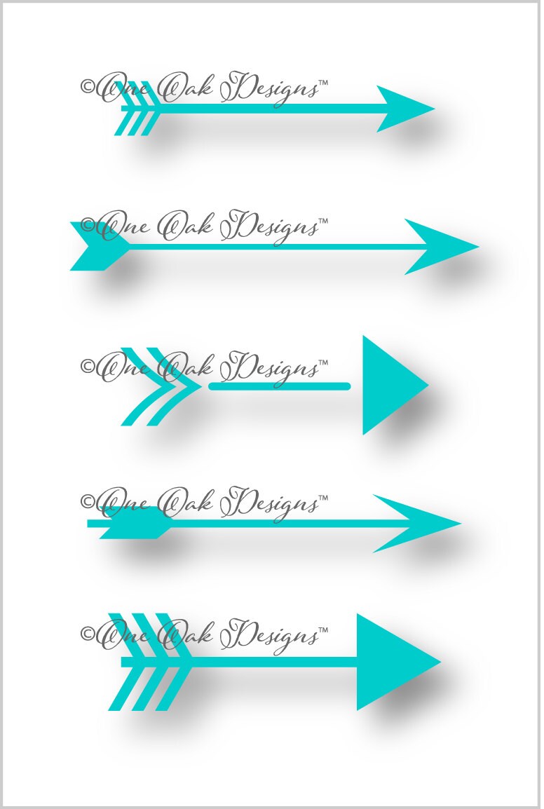 Arrows SVG File / DXF / PDF / Ai / Eps / Jpg / Png Svg File for Cameo ...