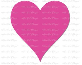 Romantique coeur SVG couper fichier vectoriel pdf / dxf / jpg / png SVG fichier pour camée, Cricut et autres machines de découpe électronique