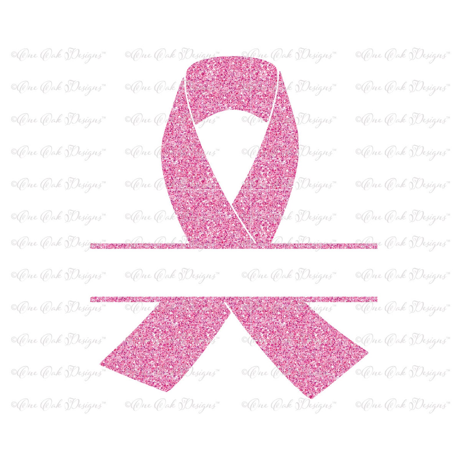 Split Ribbon Png Split Awareness Ribbon SVG DXF PNG Pdf Jpg File for Cameo Cricut and ...