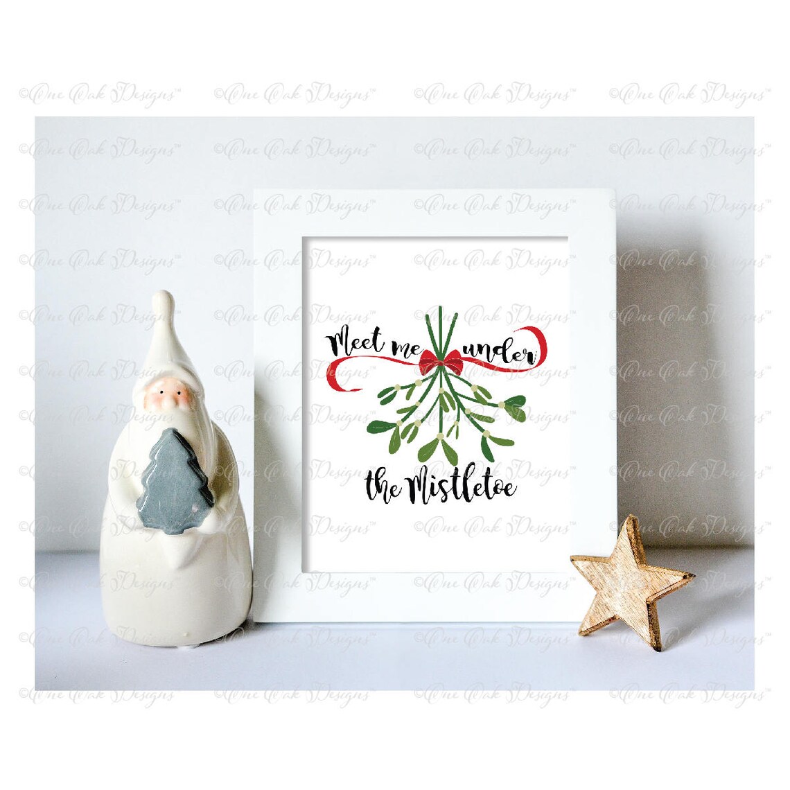 Mistletoe SVG File Svg / Dxf / Png / Jpg / Pdf File for Cameo | Etsy