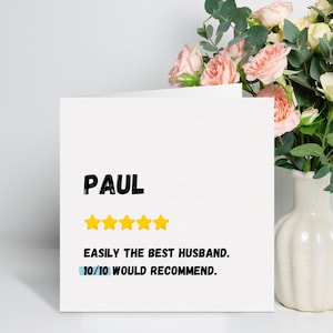 Cartão de aniversário para marido, Cartão de aniversário para marido, Feliz aniversário para marido, Aniversário para marido, Cartão de aniversário engraçado para marido, Presente