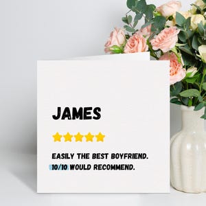 Carte d'anniversaire petit ami, carte d'anniversaire petit ami, carte d'anniversaire pour petit ami, carte d'anniversaire pour lui, cadeau d'anniversaire petit ami