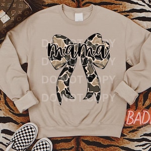 Camo mama bow png camouflage bow png mama camouflage png camo coquette PNG camouflage png mama png sublimation png camo sublimation mom png